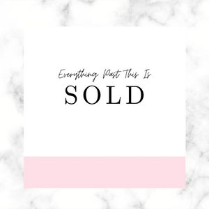 Everything Sold After This